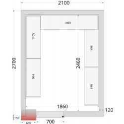 TEFCOLD CR 210x270x220cm