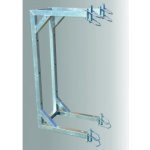 Držák příhradového stožáru boční dvojitý odsazení 600mm - silnostěnný DSPS13D600S – Hledejceny.cz