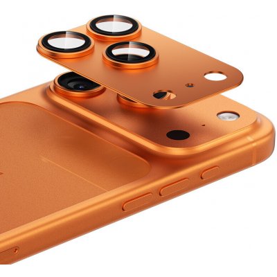 Benks sklo Glass Warrior Metal Integrated na čočky fotoaparátu (C070) pro iPhone 17 Pro Max orange 169323 – Zboží Živě