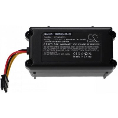 VHBW Proscenic 780T / 790T / Vileda VR302, 3000 mAh