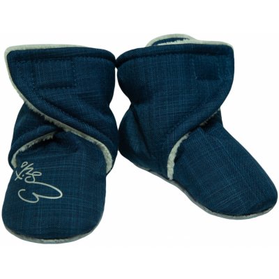 Esito capáčky barefoot Softshell Lamb Navy blue – Zboží Mobilmania