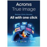 Acronis True Image Essential, Licence na předplatné (1 rok), 3 p – Zboží Živě