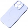Pouzdro a kryt na mobilní telefon Apple MG Silicone Magsafe iPhone 13, světlomodré