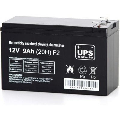 FIAMM UPS 12V 9Ah F2 14553 – Zboží Živě