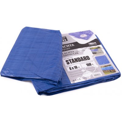 Ven plachta zakrývací modrá 6x10m 102285 – Zbozi.Blesk.cz