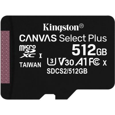 Kingston SDXC 512GB SDCS2/512GBSP – Hledejceny.cz