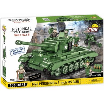 COBI 2563 WW II Americký tank M26 PERSHING