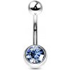 Piercing Šperky4U piercing do pupíku banánek BS01001-LB