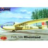 Sběratelský model Kovozávody Prostějov FVA-10b Rheinland 3x Germany markings 1:72