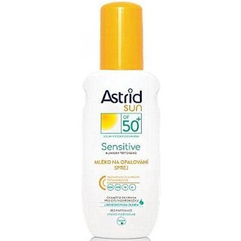 Astrid Sun Sensitive SPF50+ mléko na opalování spray 150 ml