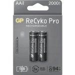 GP ReCyko+ Pro 2000 AA 2ks 1033212070 – Zboží Živě