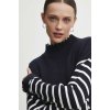 Dámský svetr a pulovr Answear Lab Svetr dámský lehký s golfem rxt2923t.fh tmavomodrá