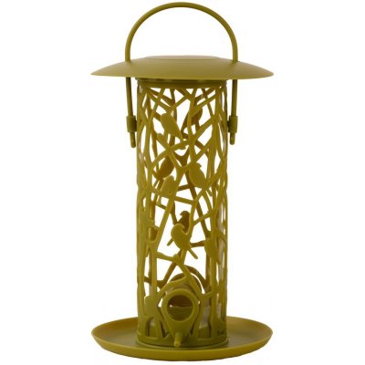 Esschert Design Krmítko závěsné na semena CHIFFCHAFF s podnoží, zelená – Hledejceny.cz