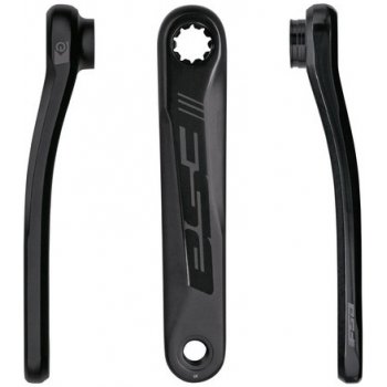 Manivelle Vélo Électrique FSA CK-745 ISIS 170mm Noir - Compatible Bosch CX, Haibike, Yamaha