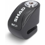 SHAD Zámek na kotouč SC21 C0S2100 černá pin 6mm | Zboží Auto