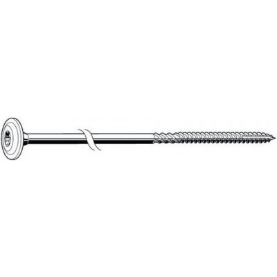 MAXXFAST univerzální stavební vrut do dřeva se přírubovou hlavou s drážkou ttap® Ocel Pozinkované žlutě pasivované 8X80MM (45) – Hledejceny.cz