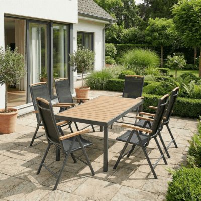 Autronic Zahradní židle Azc-w1408 Grey – Hledejceny.cz