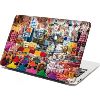 Sablio Samolepka na notebook Barevné koření - 38x26 cm – Zboží Živě