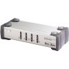 KVM přepínače Aten CS-1734A KVM přepínač 4-port KVMP USB+PS/2, usb hub, audio, 1.2m kabely