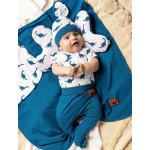 Kojenecká bavlněná košilka Nicol Ivo modrá – Sleviste.cz