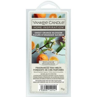 Yankee Candle vonný vosk Sweet Orange Blossom Wax Melts 75 g – Hledejceny.cz
