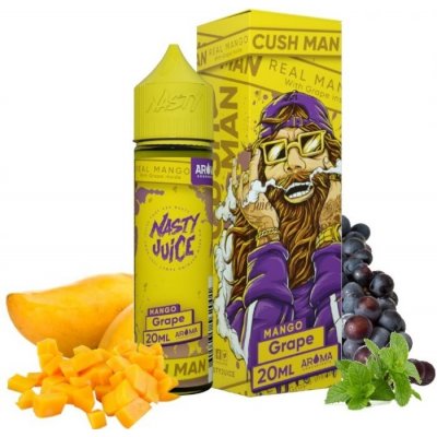 Nasty Juice CushMan Shake & Vape Grape Mango 20 ml – Zbozi.Blesk.cz