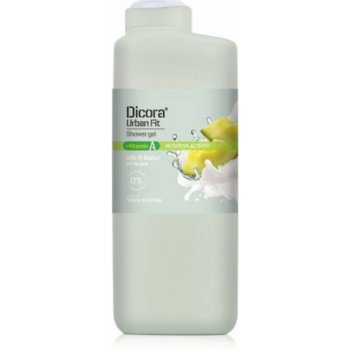 Dicora Urban Fit Vitamin A Milk & Melon sprchový gel 400 ml