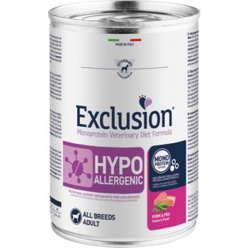 Exclusion Diet vepřové & hrášek 6 x 400 g