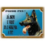 Dafiko Tabulka německý ovčák vlkošedý – Zboží Dáma