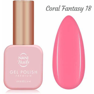 NANI gel lak Premium 6 ml - Coral Fantasy – Zboží Dáma