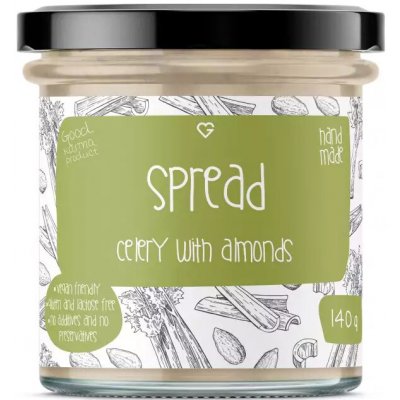 Goodie Pomazánka Celerová s mandlemi 140 g – Sleviste.cz
