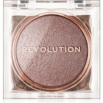 Makeup Revolution Beam Bright kompaktní pudrový rozjasňovač Rose Lustre 2,45 g – Zboží Dáma