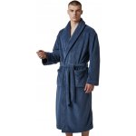 Pánský mikroplyšový župan 02 Modrá – Zboží Mobilmania