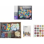Alltoys Kuličkodráha magnetická se světlem 49 ks – Zboží Dáma