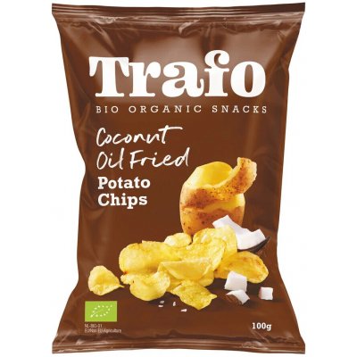 BIO VEGAN Trafo Bramborové lupínky kokosový olej 100 g – Sleviste.cz