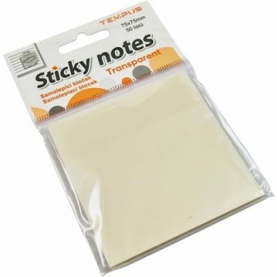 Bloček samol.fólie transp. 75 x 75 50l závěs – Hledejceny.cz