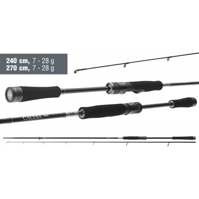 Daiwa Caldia Jigger Spin 2026 2,70 m, 7 28 g 2 díly – Zboží Mobilmania