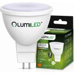 Lumiled LED žárovka LED GU5.3 MR16 6W = 60W 580lm 4000K Neutrální bílá 120° 12V AC/DC – Sleviste.cz