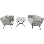 Doppler RIVA EXPERT set - hliníková zahradní souprava přírodní – Hledejceny.cz