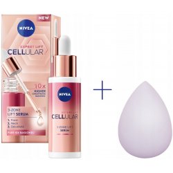 Pleťové sérum a emulze Nivea Cellular Expert Lift 3-Zone Lift Serum 30 ml