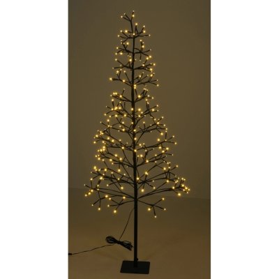 Koopman Dekorativní vánoční stromeček s osvětlením 280 LED teplá bílá 150 cm – Zboží Dáma