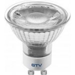 GTV LED, SMD 2835, STUDENÁ BÍLÁ, GU10, 5 W, AC 220–240 V, SKLO, VYZAŘOVACÍ ÚHEL 38*, 400 lm, 43 – Hledejceny.cz