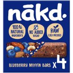 Nakd Blueberry muffin 4 x 35 g – Sleviste.cz