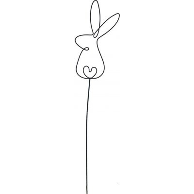 Zápich zajíc K4033 – Zboží Dáma