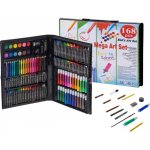 ISO 9176 Výtvarná sada Mega Art Set 168 ks černá – Zboží Mobilmania