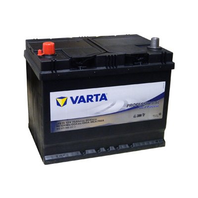 Varta Professional Starter 12V 75Ah 600A 812 071 060 – Hledejceny.cz