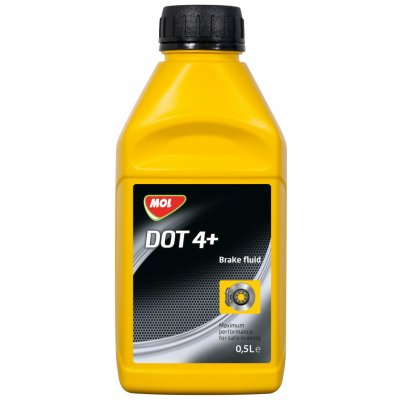 MOL Brzdová kapalina DOT 4+ 500 ml – Sleviste.cz