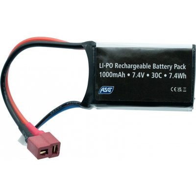 ASG 7,4V 1000mAh 30C T-Dean PEQ – Zboží Dáma