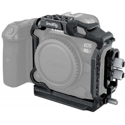 SmallRig Black Mamba Half Cage & Cable Clamp For Canon R5 / R5 C / R6 3656 – Sleviste.cz