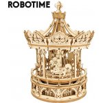 Robotime Rokr 3D Romantický kolotoč s hudbou AMK62 384ks – Sleviste.cz